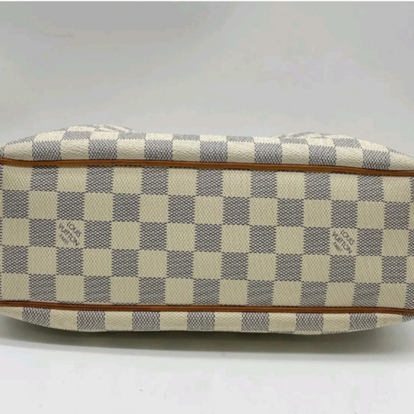 Authentic damier Azur Siracusa PM shoulder / crossbody bag. - Picture 2 of 5